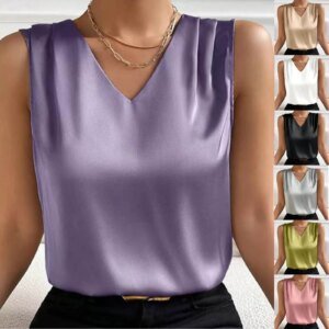 Coffee Tops Summer V Neck