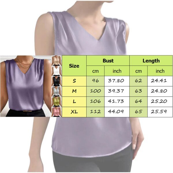Coffee Tops Summer V Neck - Image 6