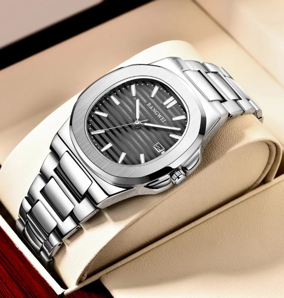 2024 New Luxury Men Quartz Watches 30M Waterproof Automatic Date Watch Man Stainless Steel Sport Chronograph Watch for Men Clock 2024 New Luxury Men Quartz Watches 30M Waterproof Automatic Date Watch Man Stainless Steel Sport Chronograph Watch for Men Clock