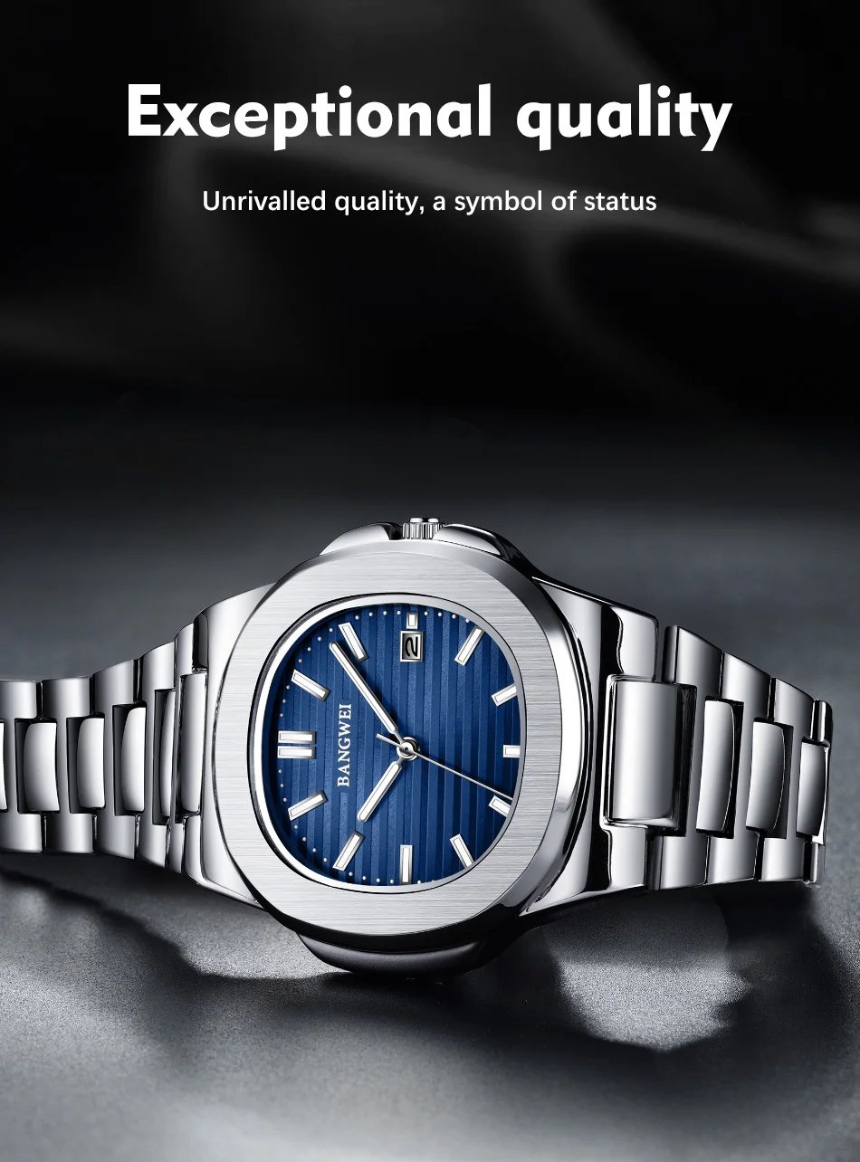 2024 New Luxury Men Quartz Watches 30M Waterproof Automatic Date Watch Man Stainless Steel Sport Chronograph Watch for Men Clock 2024 New Luxury Men Quartz Watches 30M Waterproof Automatic Date Watch Man Stainless Steel Sport Chronograph Watch for Men Clock