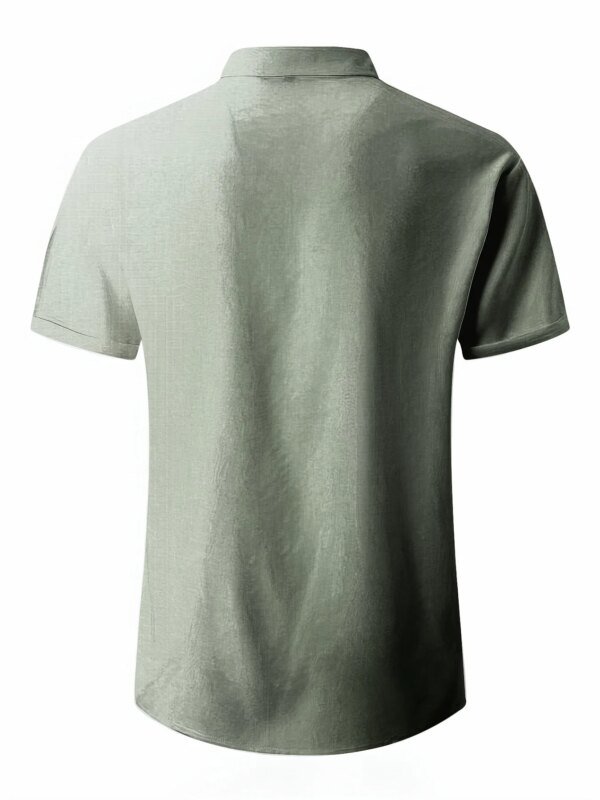 Men's Double Front Hemp Cardigan - Image 2