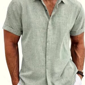 Men's Double Front Hemp Cardigan