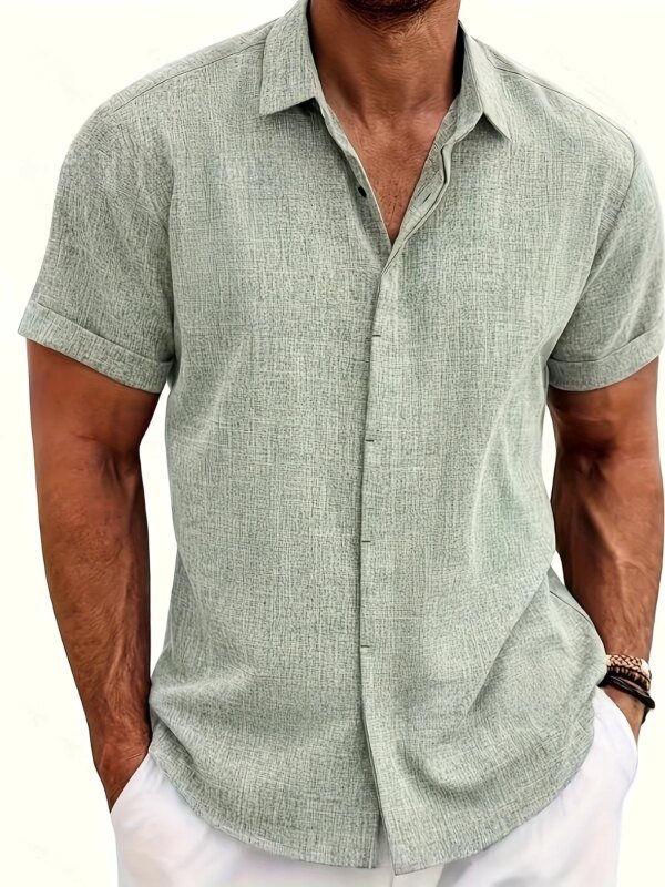 Men's Double Front Hemp Cardigan